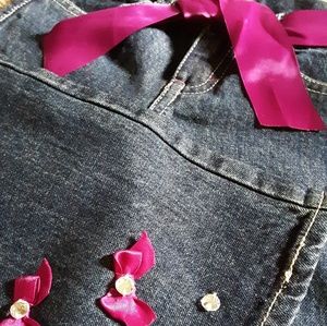 BTS! Nwt Sparkle Kitty Jeans